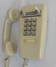 Stromberg Carlson 2554 gray touch tone wall phone works