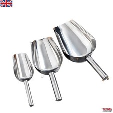 Scoop Spoon - Stainless Steel Ice Cube & Spice Scoop - Kitchen Accessories