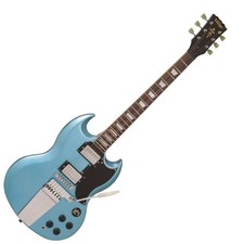 Vintage Reissued VS6V Electric Guitar Vibrola - Gun Hill Blue