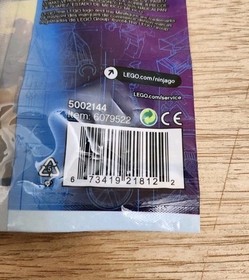 LEGO NINJAGO: Ninjago Battle Pack (5002144) Toys R Us Polybag - BRAND NEW/SEALED