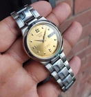 Seiko Vintage Golden Auto Ultra Rare Retro Sunburst Smooth Dial 7S26 JDM OEM