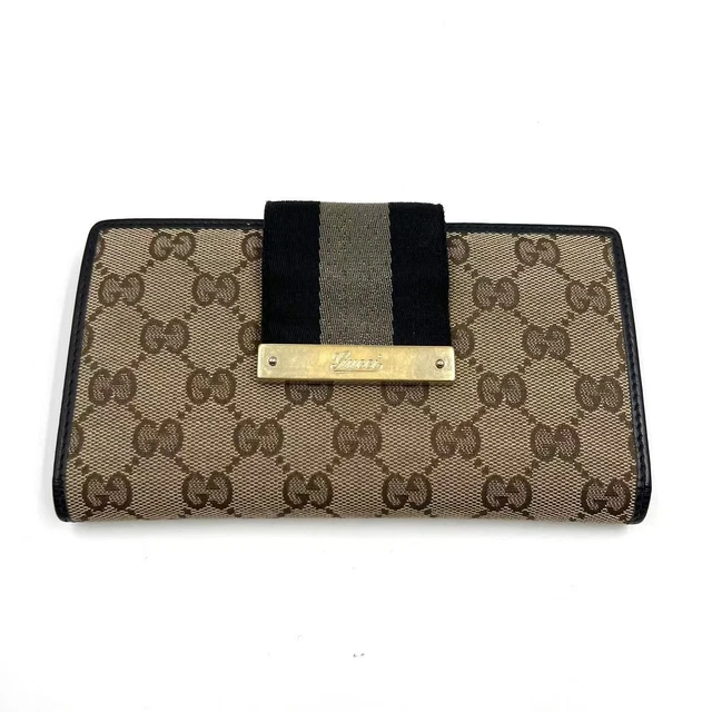 10.22 015 Gucci Continental GG Canvas Wallet