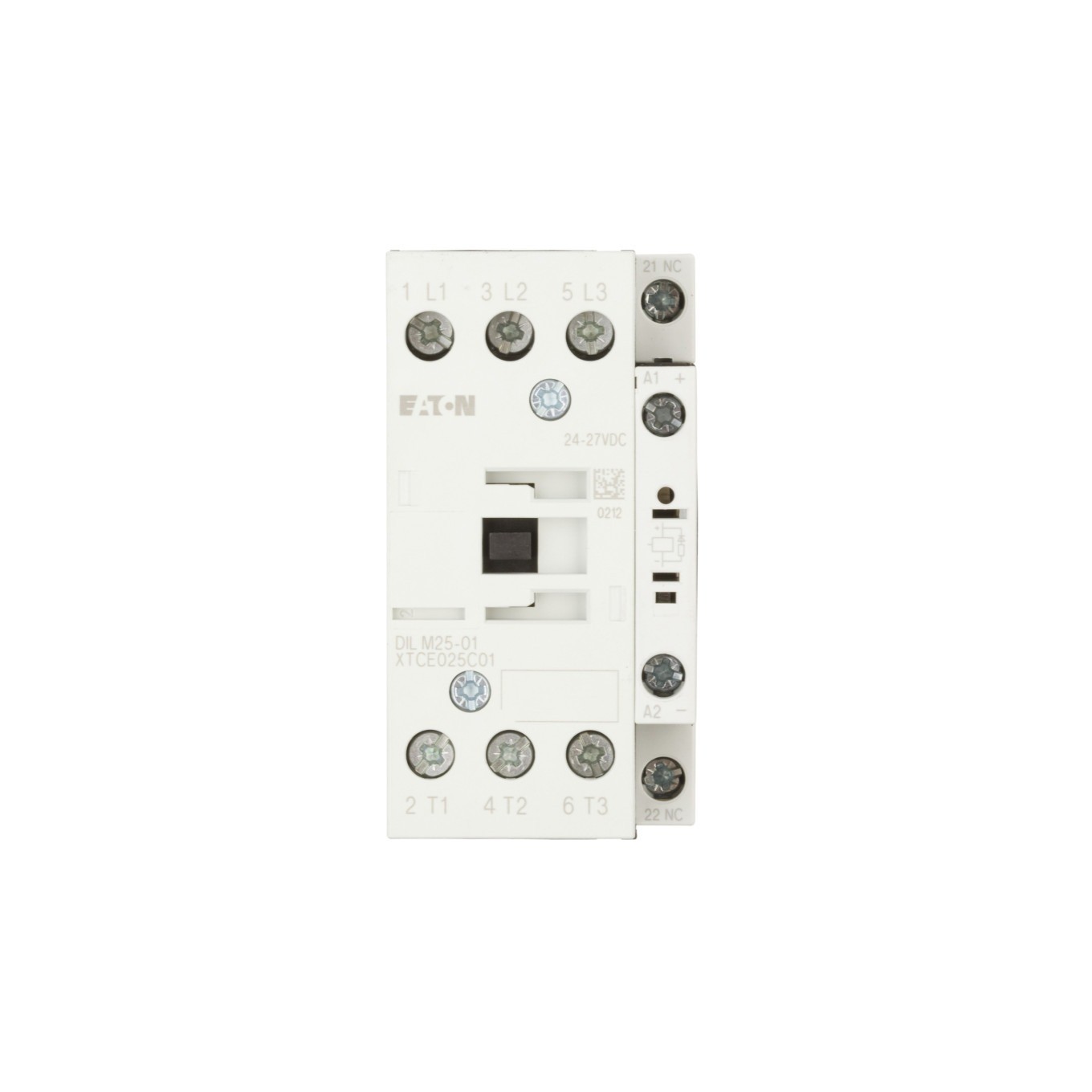 25A 3P 24-27V DC 0Z 1R DILM25-01(RDC24) 277178 Power Contactors