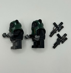 Lego Star Wars Minifigure Lot of 2 Ewok Tokkat 7956 (As-Is)