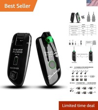 Multi-Device Wireless Guitar Transmitter with Fast Charging  Instant Fidelity