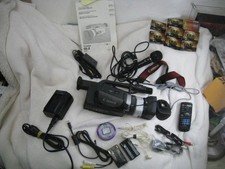 Canon DM-GL2A Video Camcorder miniDV video transfer HUGE LOT Working CA-920 +TDK