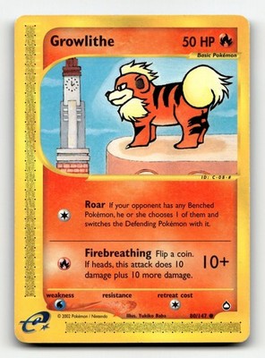 Arcanine Growlithe Pokémon Cards! Holo/Reverse holo EX V Rare Choose Your Card!