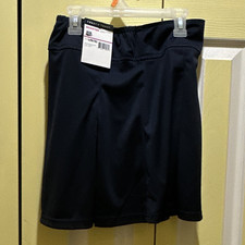 French Toast Girls Navy Uniform Skort Pleated Pull-On Elastic Waist L 10/12 