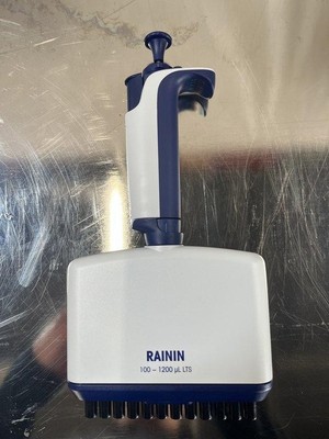Rainin XLS Pipet-Lite 12-Channel 100-1200uL Liquid Handling Used (BB374657)