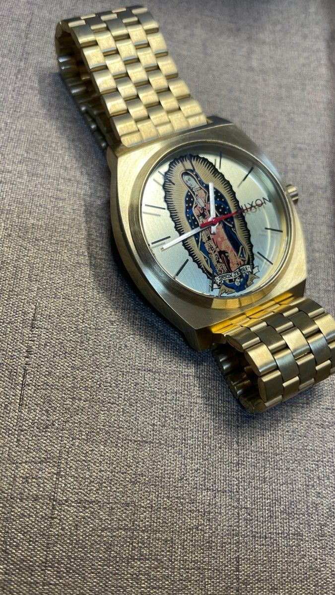 Nixon Santa Cruz Time Teller Jason Jesse Maria NA0452896-00 Gold
