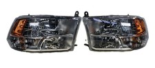 2009-2018 Dodge Ram 1500 Set Pair Halogen Headlight Oem Useda 2009-2018 Dodge Ram 1500 Set Pair Halogen Headlight Oem Useda
