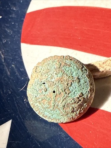 Dug Civil War  💥 🇺🇸 💣 Confederate W H Smith Virginia Button
