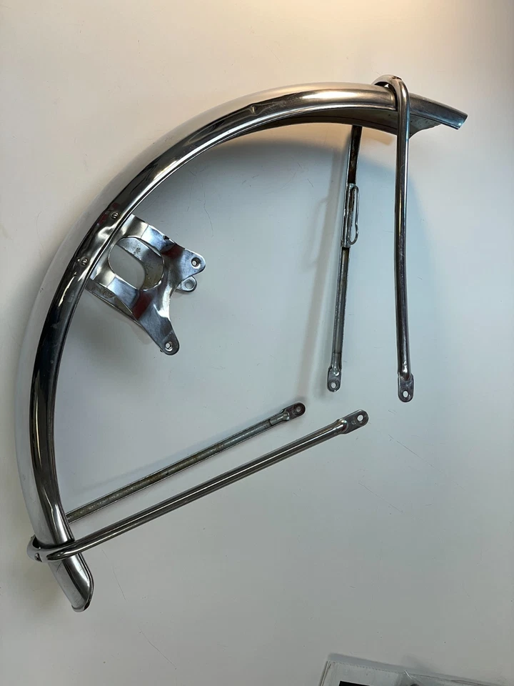 Honda CB750 1969 1970 cuatro SOHC OEM guardabarros delantero corte único CB 750 Foto 2 de 4