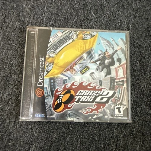 Crazy Taxi 2 (Sega Dreamcast, 2001)  CIB Complete Authentic