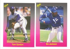 1989 Classic Travel Purple - KANSAS CITY ROYALS Team Set