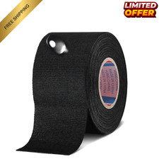 Wire Harness Tape 2in x 49.2ft Automotive Heat Resistant Cloth Electrical Wrap