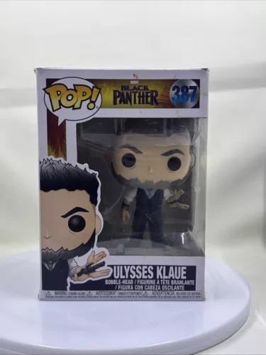Funko Pop Ulysses Klaue Black Panther Movie Series Vinyl Figure #387 New In Box