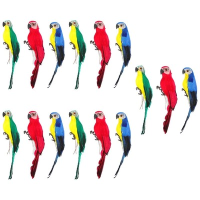 3pcs Vögel Dekorationen Gefiederten Vogel Vögel Hochzeit Dekoration