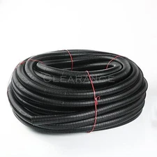 1" Split Wire Loom Conduit 25 Ft. Polyethylene Tubing Car Automotive Power Amp