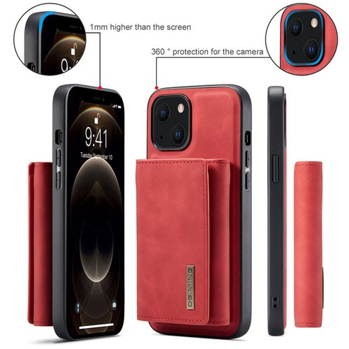 For iPhone 16 15 14 13 12 Pro Max 8 Removable Magnetic Leather Wallet Case Cover - Picture 62 of 71