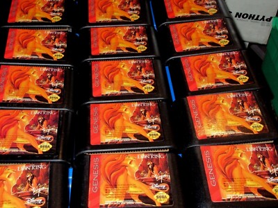BRAND  LION KING Sega Genesis1994 Cartidge Brand New Old Stock Authentic Grantee