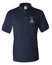 Masonic Past Master Embroidered Polo #955-8800  Mason Blue Lodge Freemason