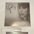 The Tortured Poets Department Vinyl Signed Photo Insert w Heart - Taylor Swift
