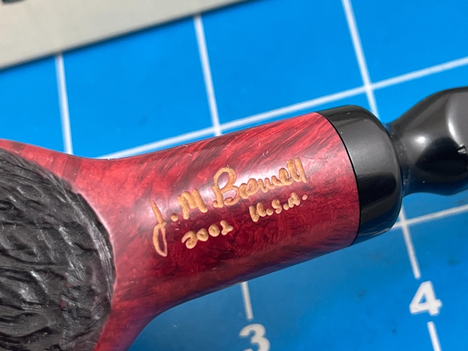 Judd's Excellent 2001 J.M. Boswell Briar Sitter Poker Pipe eBay