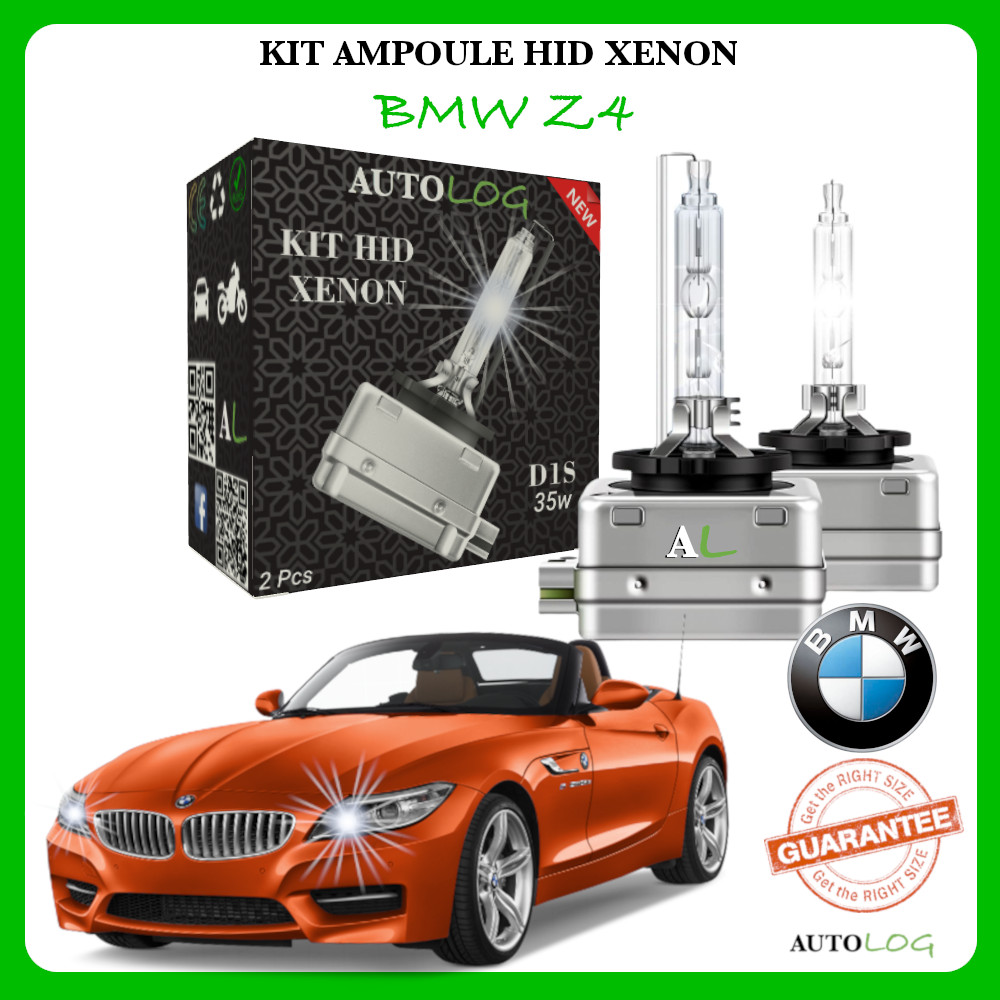 Ampoule xénon HID BMW Série Z4 blanche 6000K 35W pour phare avant
