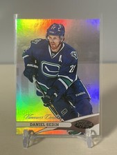 2012-13 Certified Mirror Hot Box #22 Daniel Sedin - NHL Hockey Card