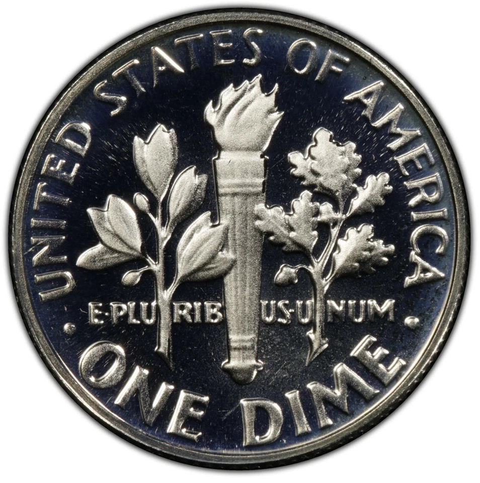 Roosevelt Dime 1980 PCGS Graded PR 70 Deep Cameo Uncirculated 10c - Image 2 of 4