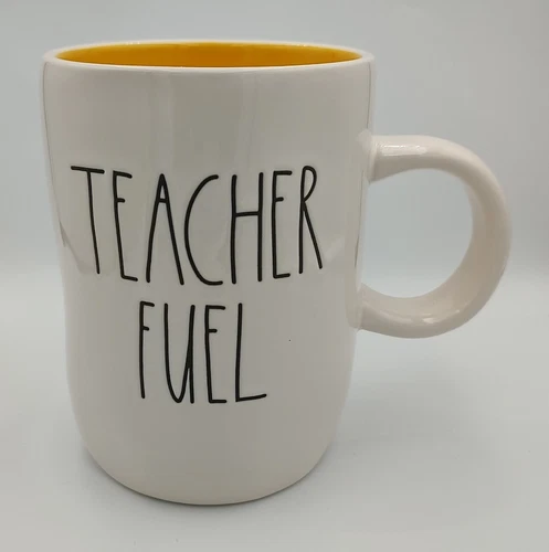 Rae Dunn Artisan Collection by Magenta Teacher Fuel Coffee Mug