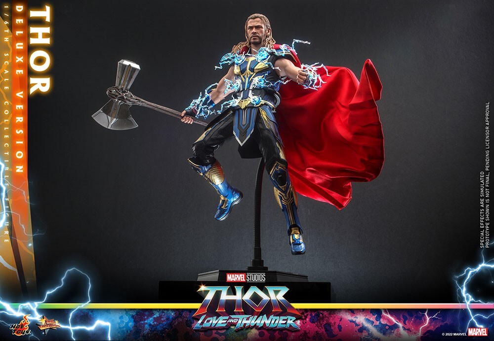 Hot Toys Thor 1/6 フィギュア Hot Toys Thor Deluxe Version 1/6 Scale Thor: Love & Thunder MMS656
