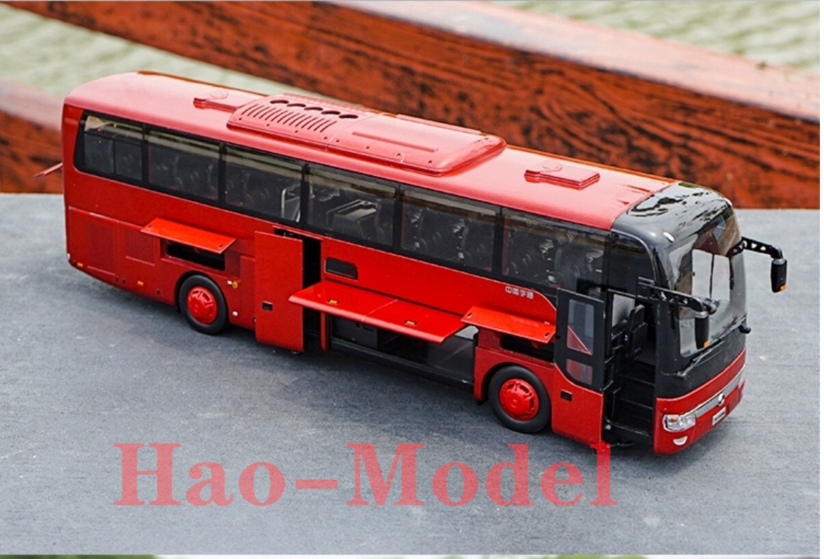 1/42 Yutong ZK6122H9 Alloy Diecast Model Bus Car Hobby Toys