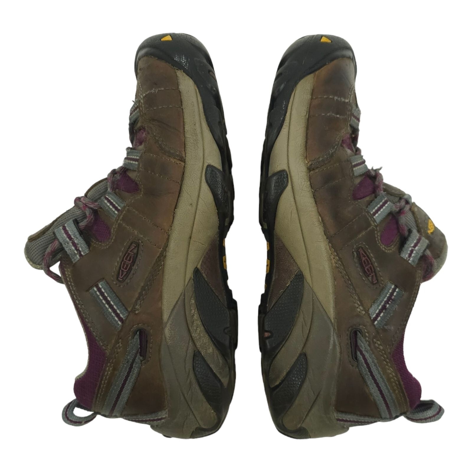 Scarpe da lavoro antinfortunistiche Keen punta dura da donna taglia 7 5 M in pelle escursionismo trail