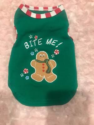 Xxs Bite Me Dog Tank 