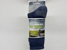 Silverpoint 3016 'Denim' All Terrain Light Wandersocken Merinowolle XL (UK: 11+)