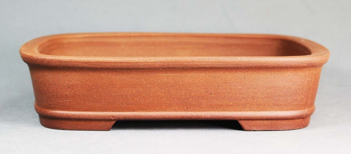 Tokoname Rect. Bonsai Pot by Izumiya #15E11 : 220*169*H52mm | eBay