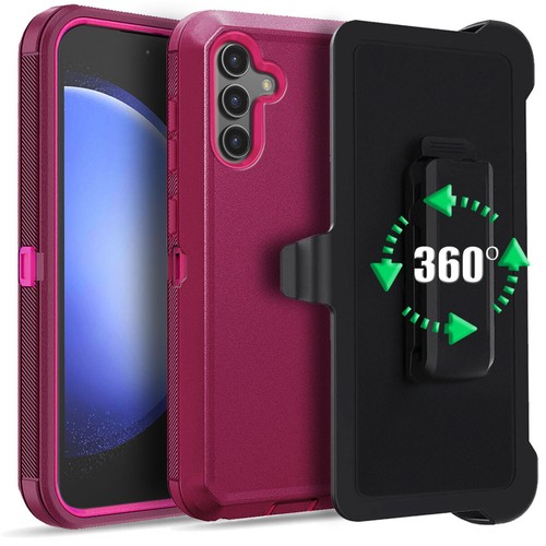 Für Samsung Galaxy S23 FE 5G Hülle Holster Gürtelclip Ständer Robust Handy Cover - Bild 89 von 96