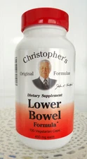 Dr. Christopher's Original Formulas Lower Bowel 100 veg caps