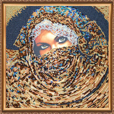 Bead Embroidery Kit by ABRIS ART - Scheherazade