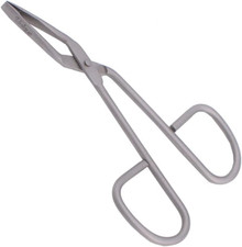Tweezers - Eyebrow Scissor Handle Tweezer - Straight Tip, German Stainless Steel