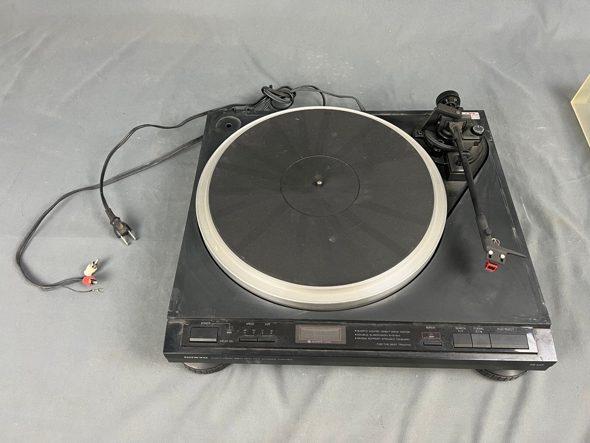 Onkyo PX-55F Turntable; Quartz Locked Direct Drive; Fully Onkyo PX-55F Turntable; Quartz Locked Direct Drive; Fully