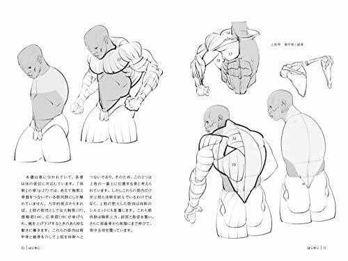 Muscular body drawing outlet