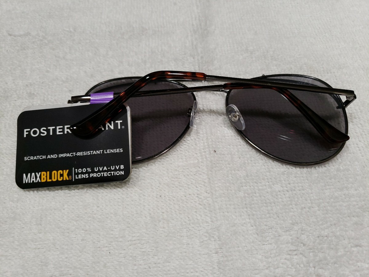 19 NWT Foster Grant Sunglasses 100% UVA UVB Protection Bundle Summer Spring New Foster Grant® Solar Shield® Elm Fitsover Unisex Sunglasses  main image 4