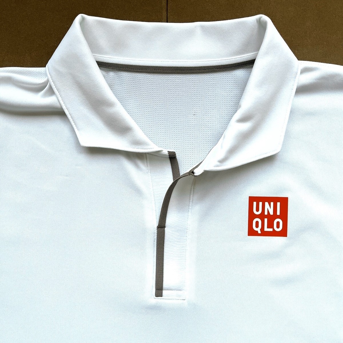 Uniqlo Roger Federer RF 2019 Wimbledon Polo Tennis Shirt Vapor
