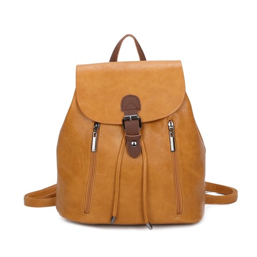 Women Leather Backpack Small Shoulder Handbag Ladies Grab Handle Hand bag UK - Picture 7 of 14