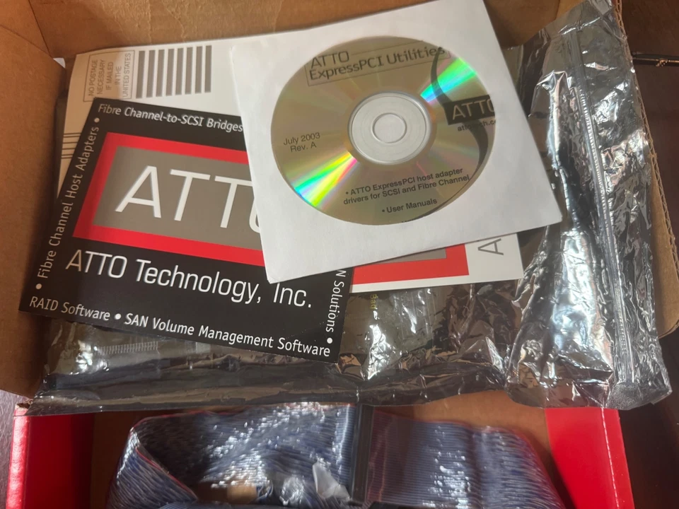 ATTO 0030-03067-01 ATTO - Dual-channel SCSI Adapter, UL3D Express PCI, (b.30) - Image 3 of 4