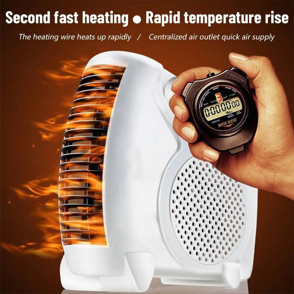 1 Small 2000W Portable Space Heater Electric Fan Hot Warm Air Electric Hot  Warm 895261957732 | eBay