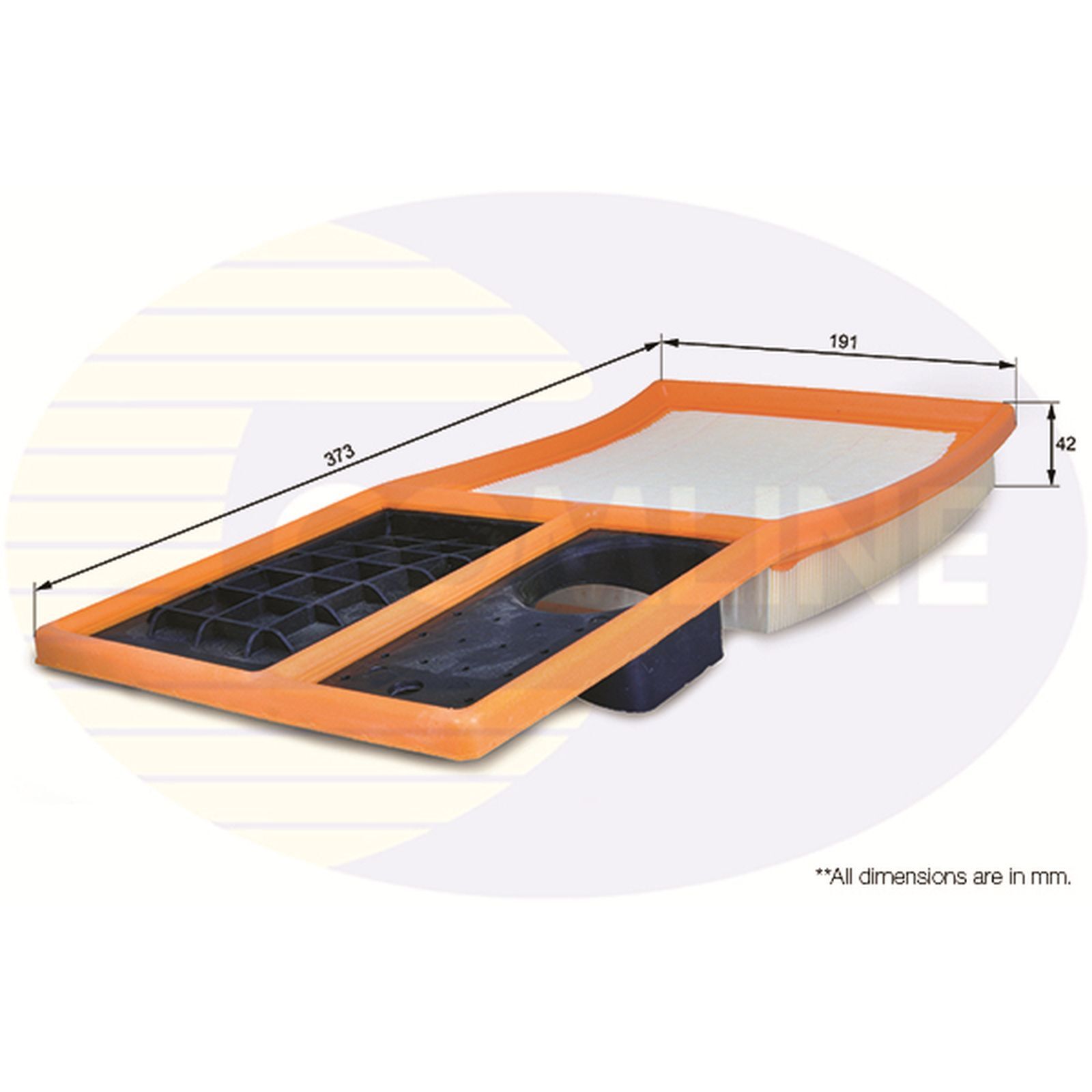 Air Filter EAF702 Comline 036129620H 036129620J 036129620H 036129620J 036129620H